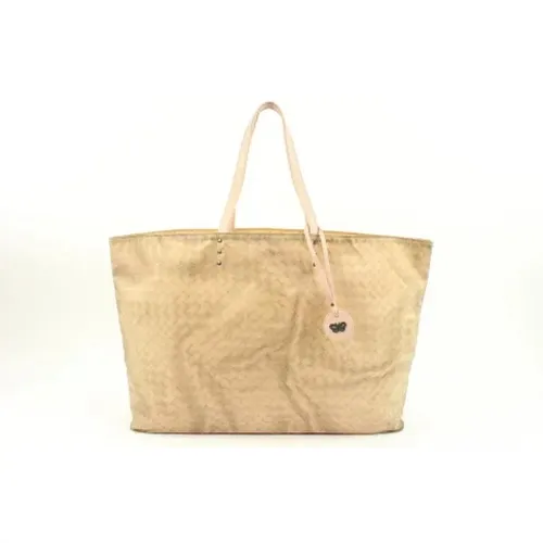 Stylish Pre-owned Nylon Shoulder Bag , female, Sizes: ONE SIZE - Bottega Veneta Vintage - Modalova