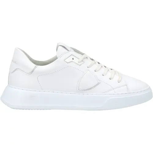 Temple Sneakers , male, Sizes: 7 UK, 11 UK, 8 UK, 9 UK, 6 UK, 10 UK - Philippe Model - Modalova