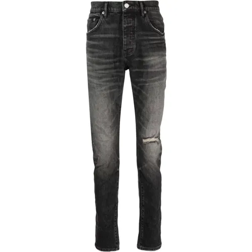 Jeans - Stylish Model , male, Sizes: W32, W34 - Purple Brand - Modalova