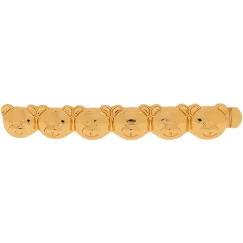 Hair clip , female, Sizes: ONE SIZE - Moschino - Modalova