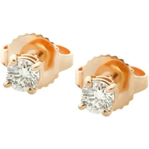 Pre-owned Rose Gold earrings , female, Sizes: ONE SIZE - Tiffany & Co. Pre-owned - Modalova