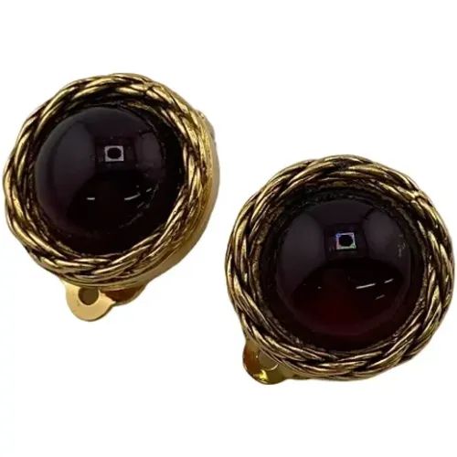 Pre-owned Metal earrings , female, Sizes: ONE SIZE - Louis Vuitton Vintage - Modalova