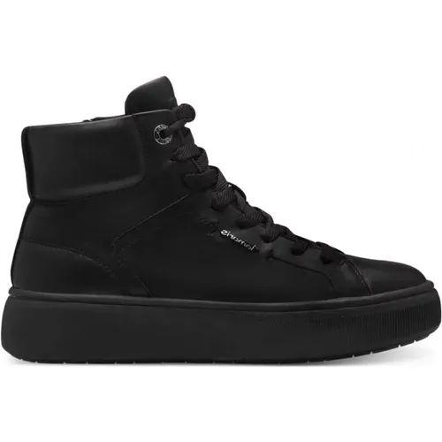 High Top Sneakers for Women , female, Sizes: 6 UK, 8 UK, 4 UK, 7 UK, 5 UK - tamaris - Modalova