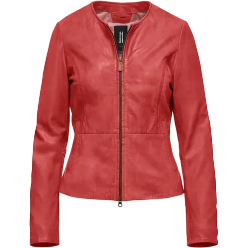 Leather Jackets , female, Sizes: S, M, L - BomBoogie - Modalova