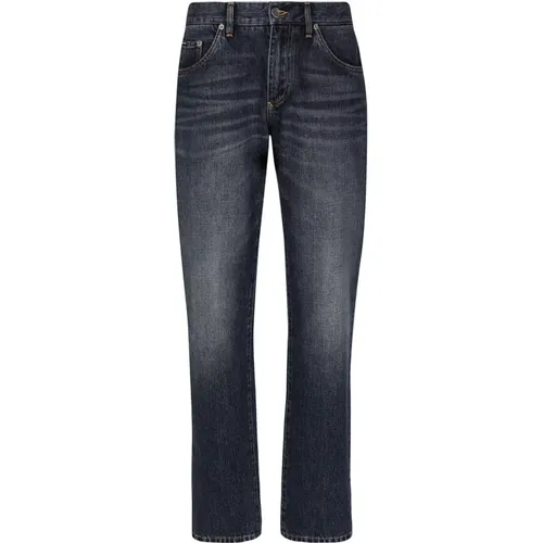 Jeans Classic Fit , male, Sizes: XL, L, M, S - Dolce & Gabbana - Modalova