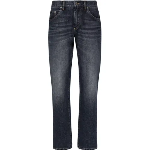 Jeans Classic Fit , male, Sizes: XL, M - Dolce & Gabbana - Modalova