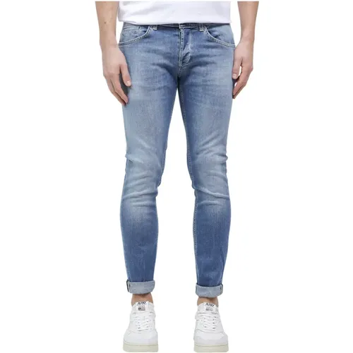 Slim-Fit Jeans , male, Sizes: W40 - Dondup - Modalova