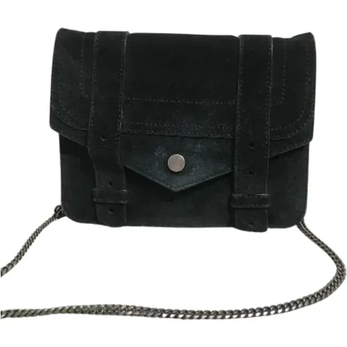 Pre-owned Suede shoulder-bags , female, Sizes: ONE SIZE - Proenza Schouler Pre-owned - Modalova