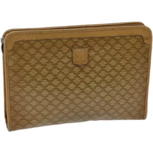 Pre-owned Canvas clutches , female, Sizes: ONE SIZE - Celine Vintage - Modalova