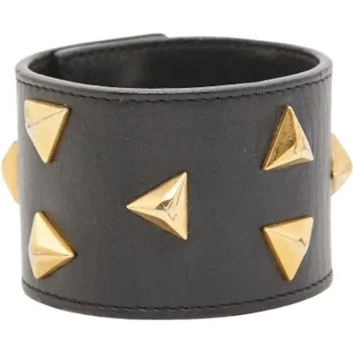 Pre-owned Leather bracelets , female, Sizes: ONE SIZE - Yves Saint Laurent Vintage - Modalova