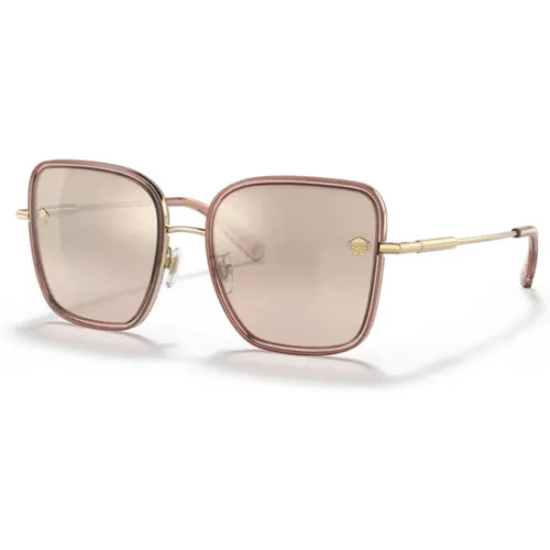 Bold Square Sunglasses , unisex, Sizes: 57 MM - Versace - Modalova