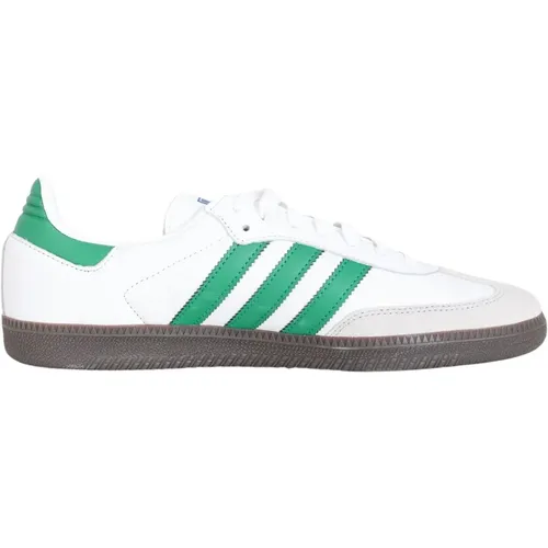 Weiße Grüne Samba OG Herren Sneakers , Herren, Größe: 40 EU - adidas Originals - Modalova