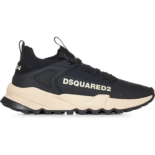 Running Sneakers with Shock-Absorbing Sole , male, Sizes: 11 UK, 10 UK, 7 UK, 9 UK, 6 UK - Dsquared2 - Modalova