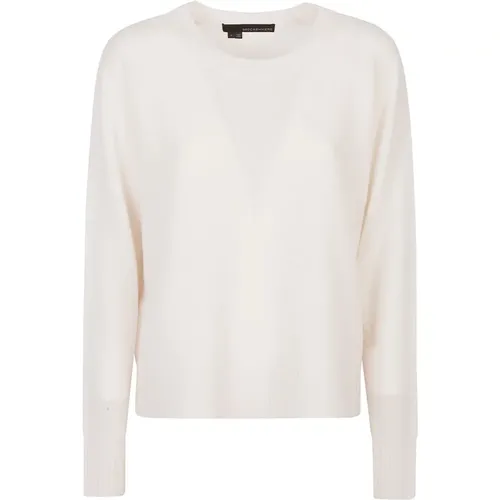 Alabaster Round Neck Sweater , female, Sizes: XS, S - 360cashmere - Modalova