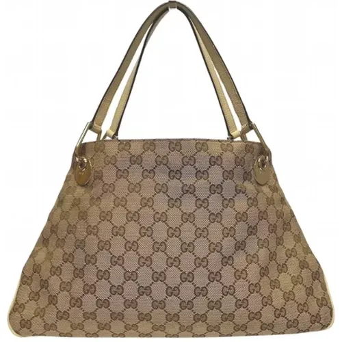 Pre-owned Canvas handbags , female, Sizes: ONE SIZE - Gucci Vintage - Modalova