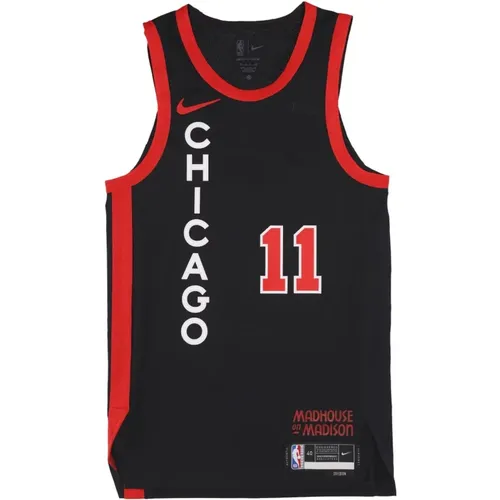 Chicago Bulls Basketball Tank Top , male, Sizes: 3XS, XS, XL - Nike - Modalova