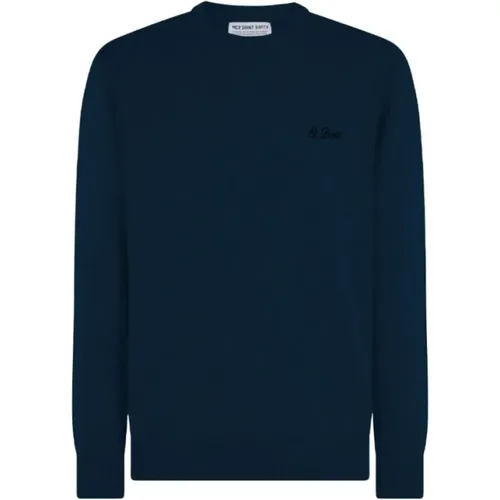 Embroidered Heron Sweater , male, Sizes: S, 2XL, XL, L - MC2 Saint Barth - Modalova