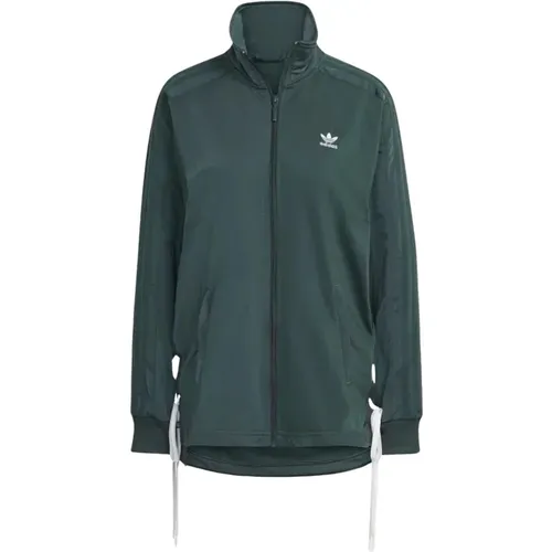 Grüner Rollkragenpullover mit Reißverschluss - Adidas - Modalova