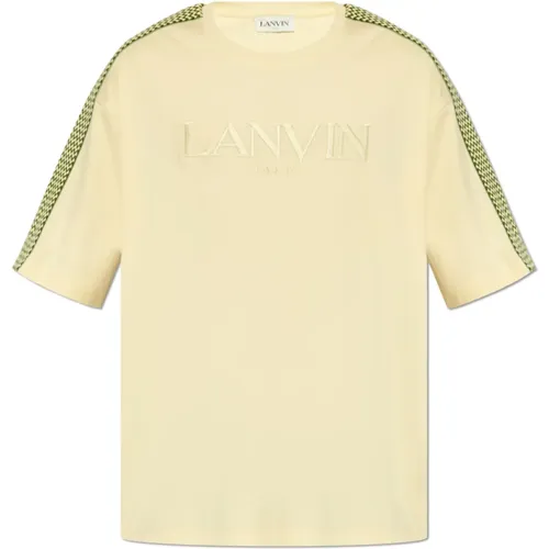 Baumwoll-T-Shirt von , Herren, Größe: M - Lanvin - Modalova