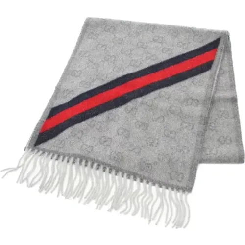 Pre-owned Wool scarves , female, Sizes: ONE SIZE - Gucci Vintage - Modalova