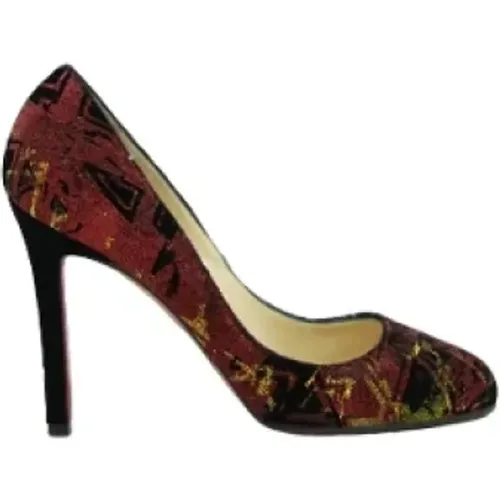 Pre-owned Leather heels , unisex, Sizes: 4 UK - Christian Louboutin Pre-owned - Modalova