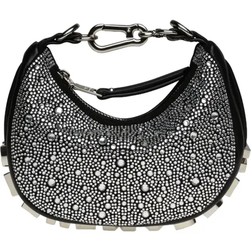 Black/Silver Handbag , female, Sizes: ONE SIZE - Steve Madden - Modalova