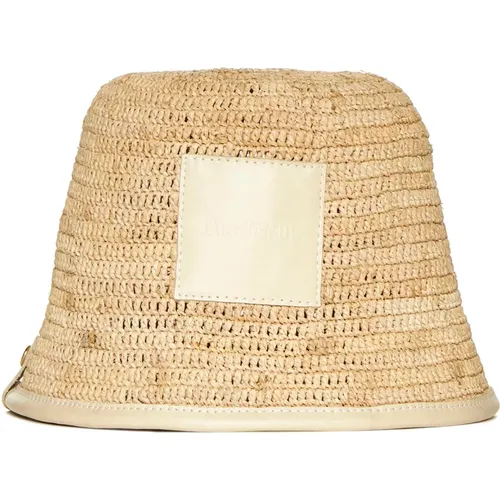 White Sun Hats , male, Sizes: 60 CM, 58 CM - Jacquemus - Modalova