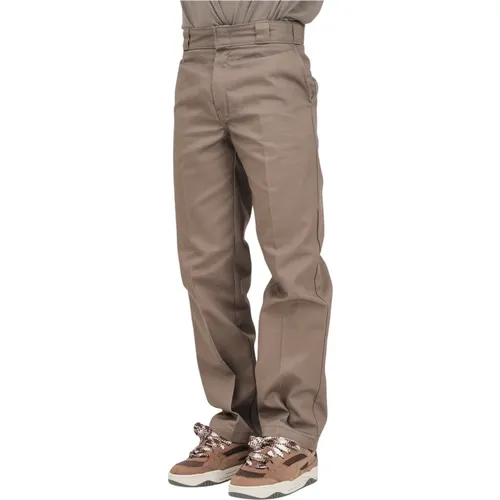 Arbeitskleidung Original 874 Braune Hose , Herren, Größe: W33 - Dickies - Modalova