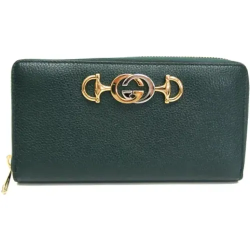 Pre-owned Leather wallets , female, Sizes: ONE SIZE - Gucci Vintage - Modalova