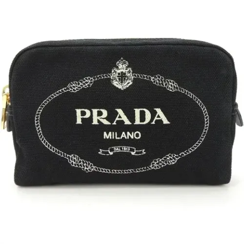 Pre-owned Canvas prada-bags , female, Sizes: ONE SIZE - Prada Vintage - Modalova