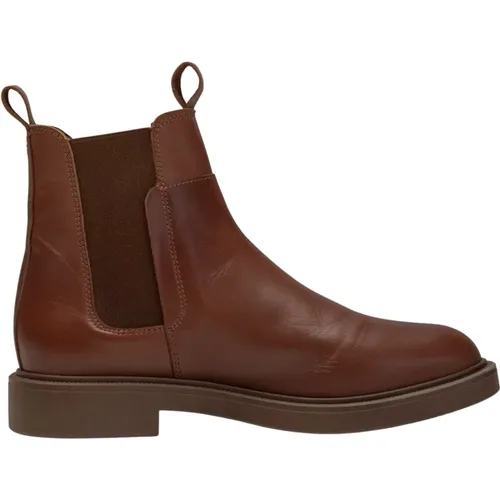 Timeless Thyra Chelsea Leather Boots , female, Sizes: 5 UK, 4 UK, 3 UK, 6 UK, 8 UK, 7 UK - Shoe the Bear - Modalova