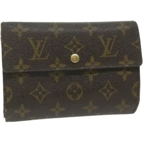 Pre-owned Canvas wallets , female, Sizes: ONE SIZE - Louis Vuitton Vintage - Modalova