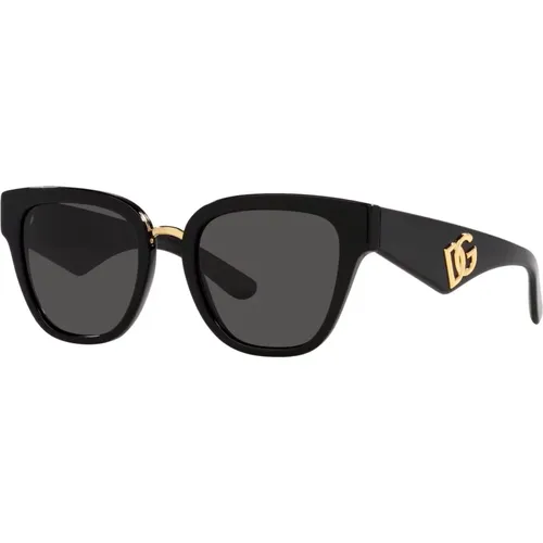 Grey Sunglasses , female, Sizes: 51 MM - Dolce & Gabbana - Modalova