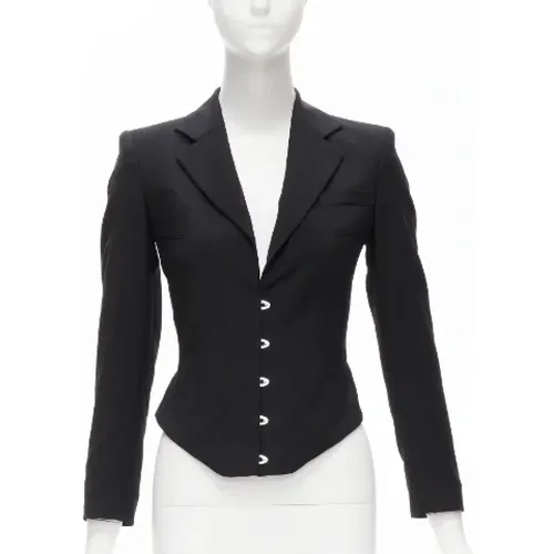 Pre-owned Wool outerwear , female, Sizes: XS - Jean Paul Gaultier Pre-owned - Modalova