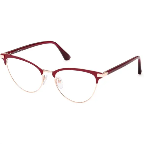 Shiny Burgundy Eyewear Frames,Stylische Sonnenbrille WE5395,Shiny Black Sunglasses Frames - WEB Eyewear - Modalova