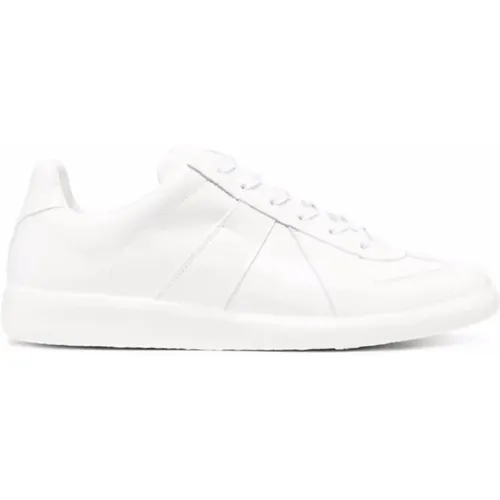 Stylish Leather Sneakers for Women , female, Sizes: 6 UK - Maison Margiela - Modalova