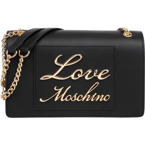 Lovely Love Schultertasche , Damen, Größe: ONE Size - Love Moschino - Modalova