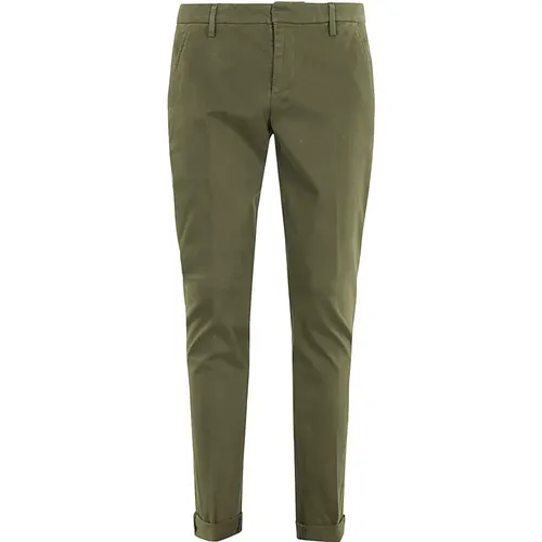 Gabardine Gaubert Hose , Herren, Größe: W32 - Dondup - Modalova