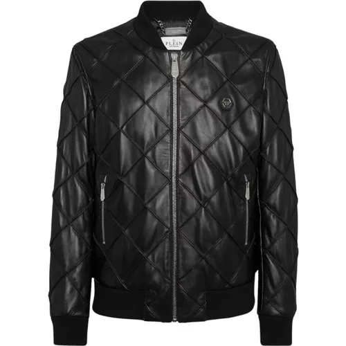 Stylish Jacket for Men , male, Sizes: 3XL, 2XL, L - Philipp Plein - Modalova