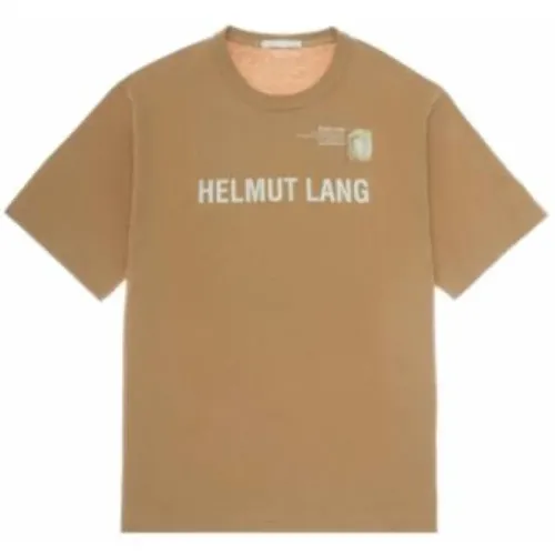 T-Shirt , Herren, Größe: L - Helmut Lang - Modalova
