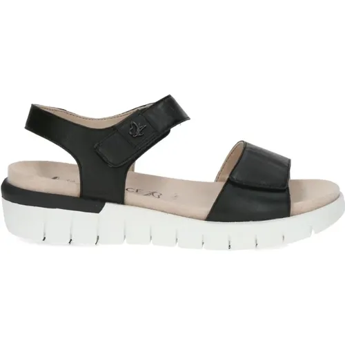 Nappa Casual Open Sandals , female, Sizes: 9 UK, 6 UK, 7 UK, 4 UK, 8 UK, 5 UK - Caprice - Modalova