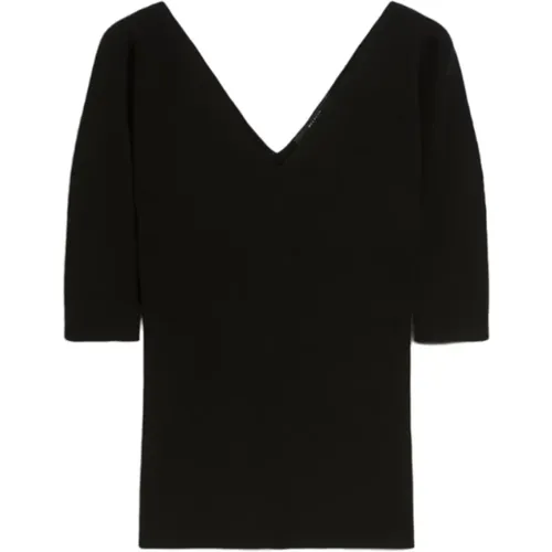 Schwarze Oceano Pullover - Max Mara Weekend - Modalova