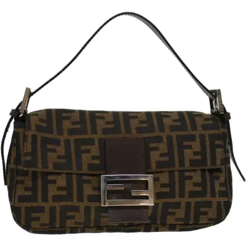 Pre-owned Canvas fendi-bags , female, Sizes: ONE SIZE - Fendi Vintage - Modalova