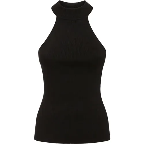 Ärmelloses Top , Damen, Größe: M - Guess - Modalova