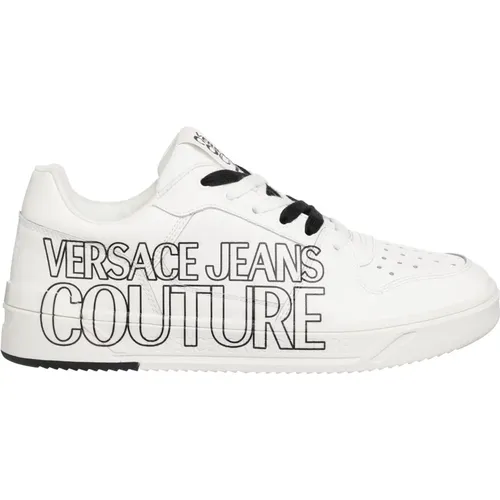 Patterned Starlight Sneakers with Laces Closure , male, Sizes: 6 UK, 8 UK, 9 UK, 7 UK - Versace Jeans Couture - Modalova