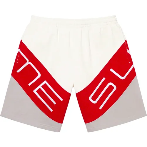 Weiße Fleece-Sweatshorts Limited Edition , Herren, Größe: 2XL - Supreme - Modalova