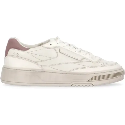 Ivory Leather Sneakers Round Toe , male, Sizes: 3 1/2 UK, 9 UK, 2 UK, 4 1/2 UK, 7 UK, 10 UK, 8 UK, 8 1/2 UK, 6 UK, 5 UK - Reebok - Modalova