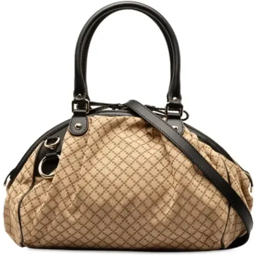 Pre-owned Canvas handbags , female, Sizes: ONE SIZE - Gucci Vintage - Modalova