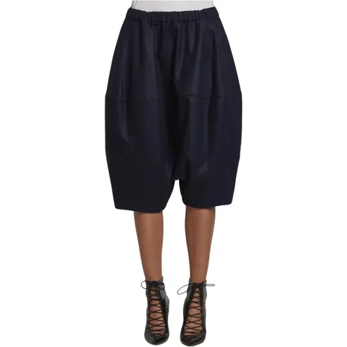 Wool Shorts , female, Sizes: XS, M - Comme des Garçons - Modalova