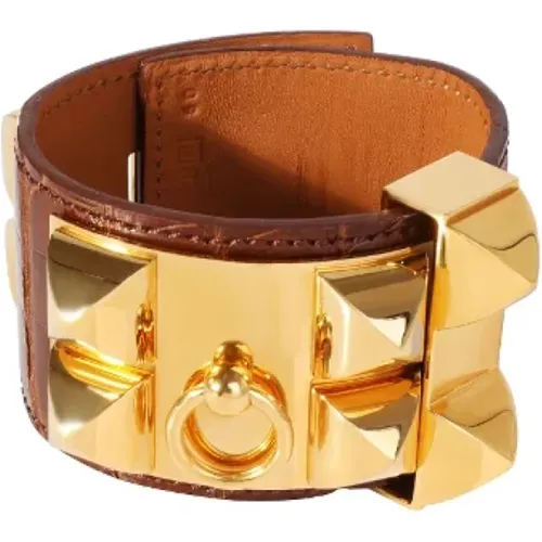 Pre-owned Metal bracelets , female, Sizes: ONE SIZE - Hermès Vintage - Modalova